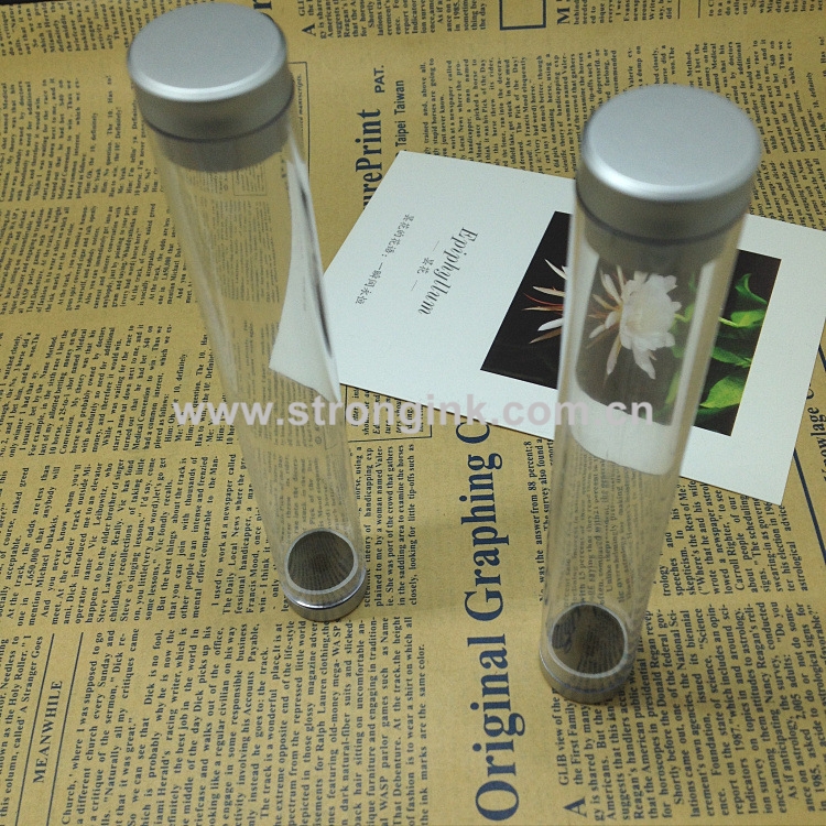 PBP-1 Clear Plastic Cylinder Pen box
