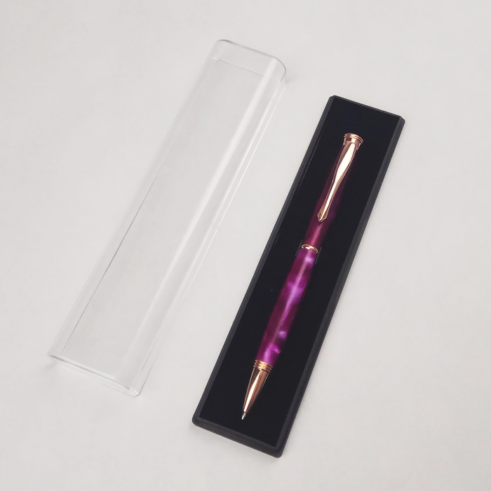 PBP-4 Clear Plastic Pen Box for Slimline Pens