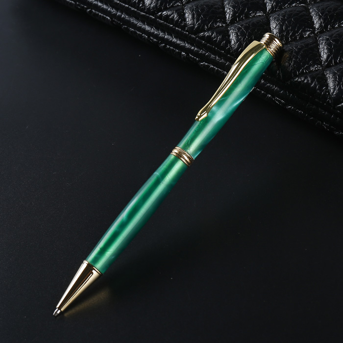 PKSL-6 Slimline Gold Twist Pen Kit
