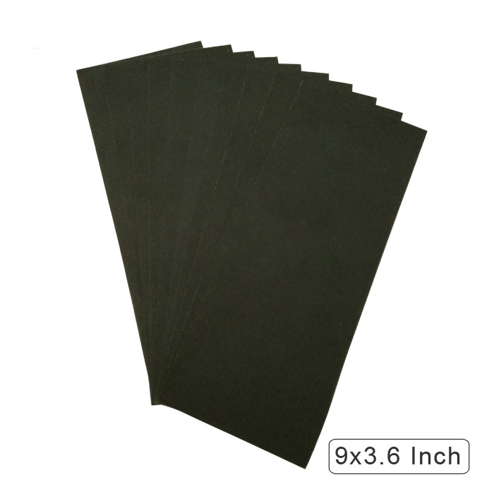 10 Pack 9"x3.6"Wet&Dry Silicon Carbide Waterproof Abrasive Sandpaper