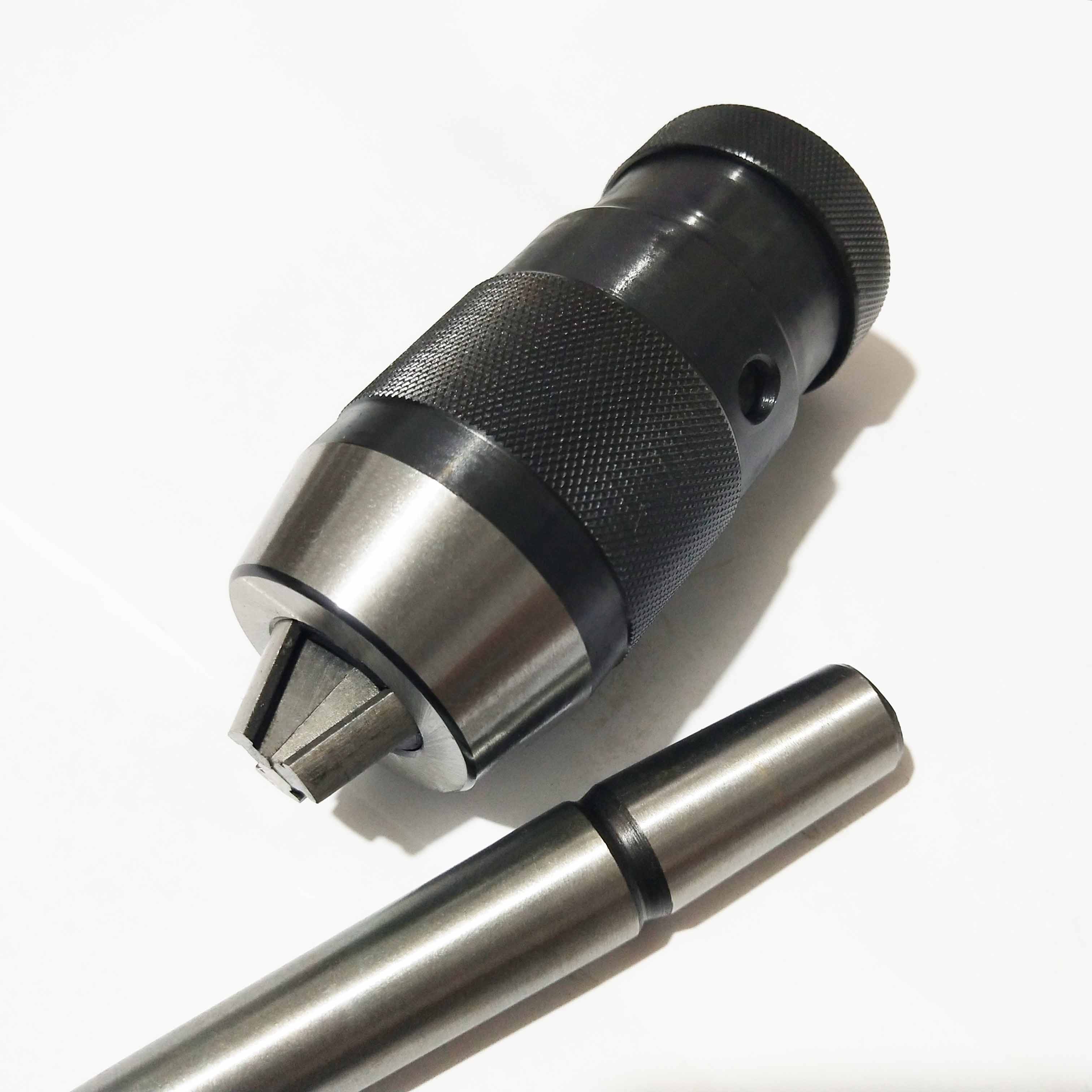 1/32"-1/2" Keyless Drill Chuck with MT1/MT2 Morse Taper