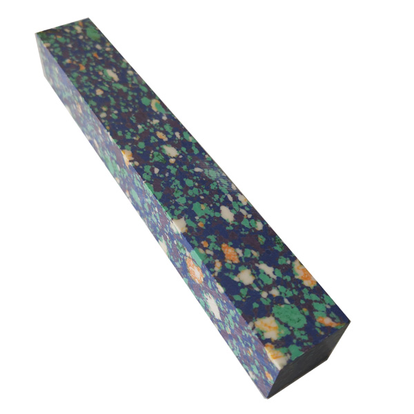 PBT-16 Turquoise Stone 3/4"x3/4"x5" Pen Blank