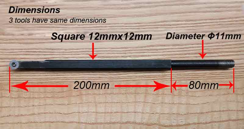 TTK-1-L L size length Turning Tool Kit