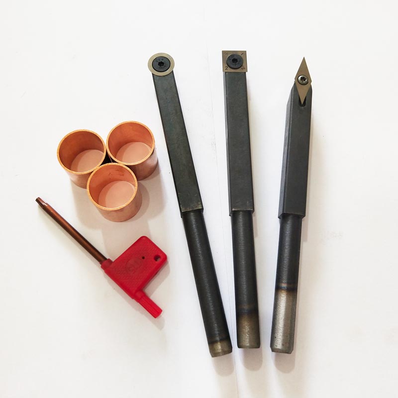 TTK-3-S Short-length Type Replaceable Heat Treated Woodturning Tool Kits