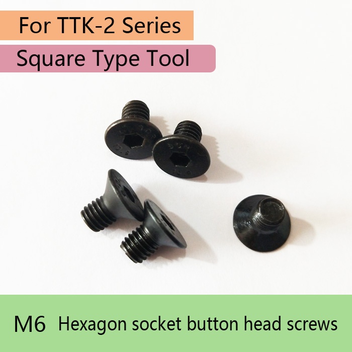 (Pack of 5)Screws Replacement For turning tool kit TTK-2 Square