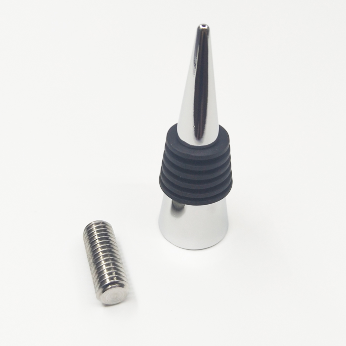 3/8“x16TPI Thread Classic Bottle Stopper wood turning projet kits in Chrome (Premium)