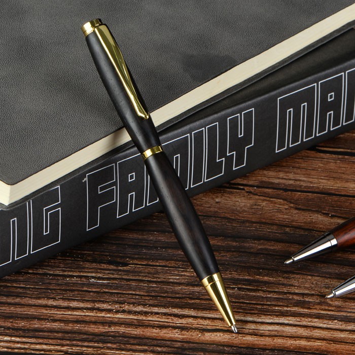 PKSL-3 Slimline Gold Twist Pen Kit