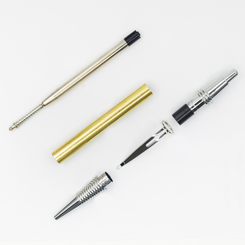 New  Click Type 9.5mm（3/8"） Pen Kits -in Chrome Finish