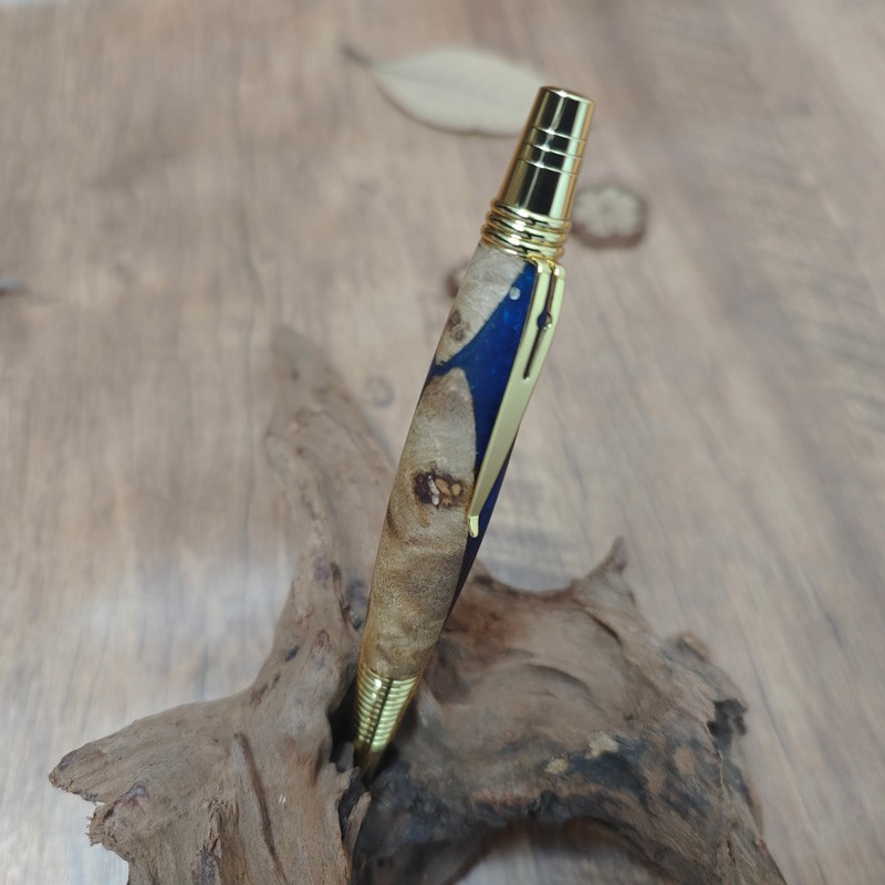 PKM-7 9.5mm（3/8"） Pen Kits Twist Type -in Gold Finish