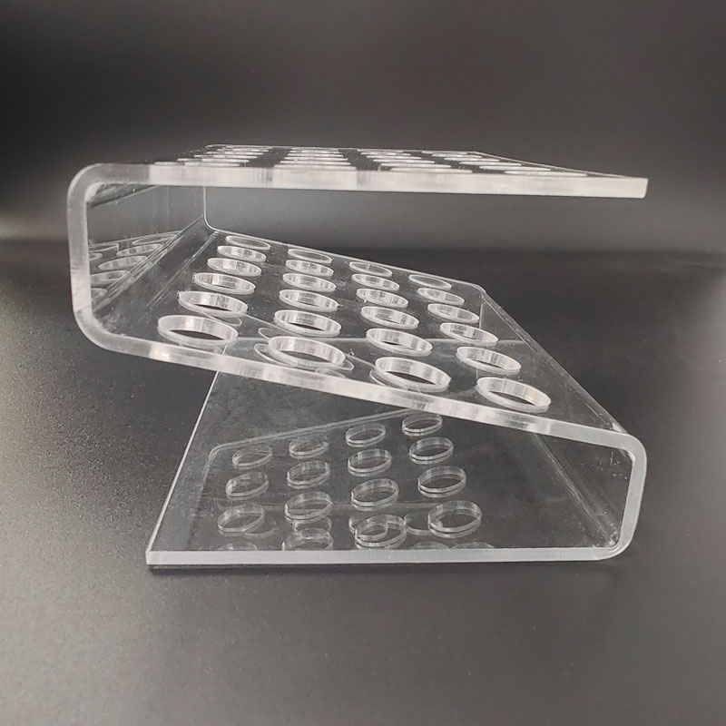 PS24-1 Acrylic S Shape Pen Stands / Displays - For 24 pens