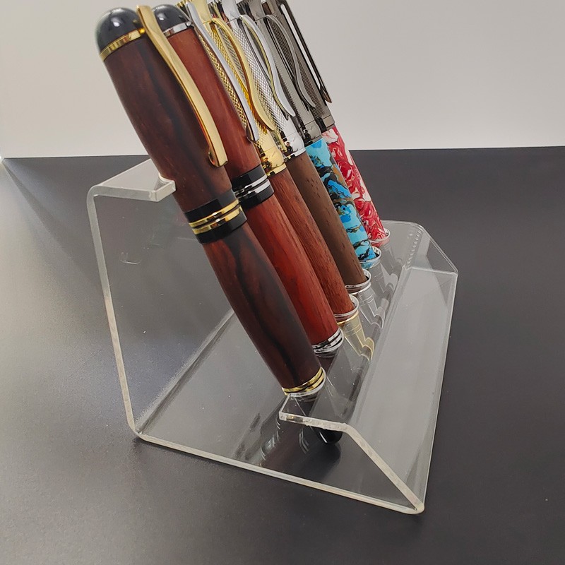 PS6-1 Acrylic High-end  Pen Stands / Displays - For 6 pens