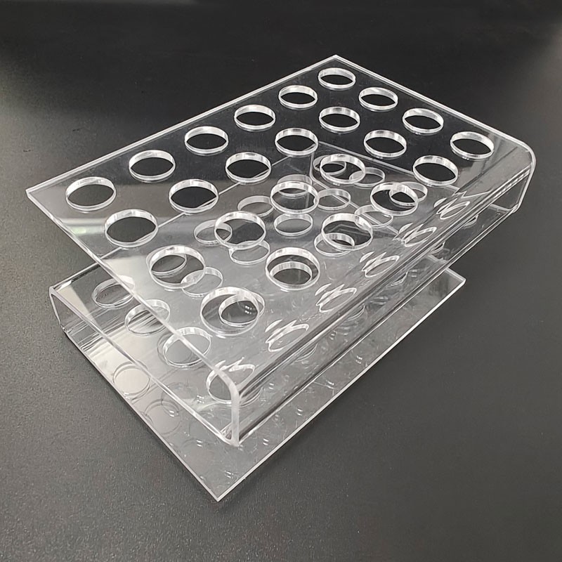 PS24-1 Acrylic S Shape Pen Stands / Displays - For 24 pens