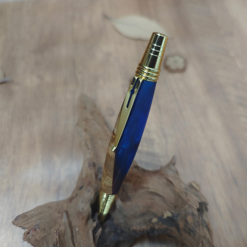 PKM-7 9.5mm（3/8"） Pen Kits Twist Type -in Gold Finish