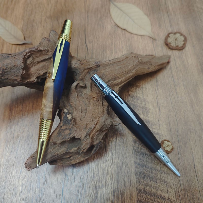 PKM-7 9.5mm（3/8"） Pen Kits Twist Type -in Gold Finish