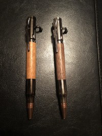 Member Benefit- Random 2 Bolt Action Pen Kits finished very nicely.!